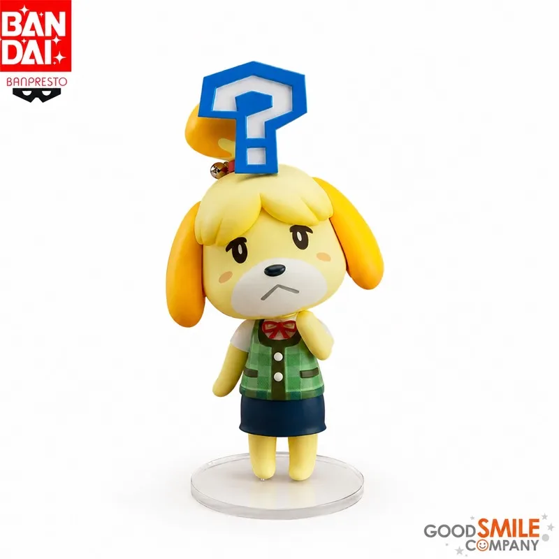 In Stock Bandai Original Banpresto Gsc Animal Crossing Isabelle Action Figure Model Doll Brand New Boxed Anime Characters Toys - view 2