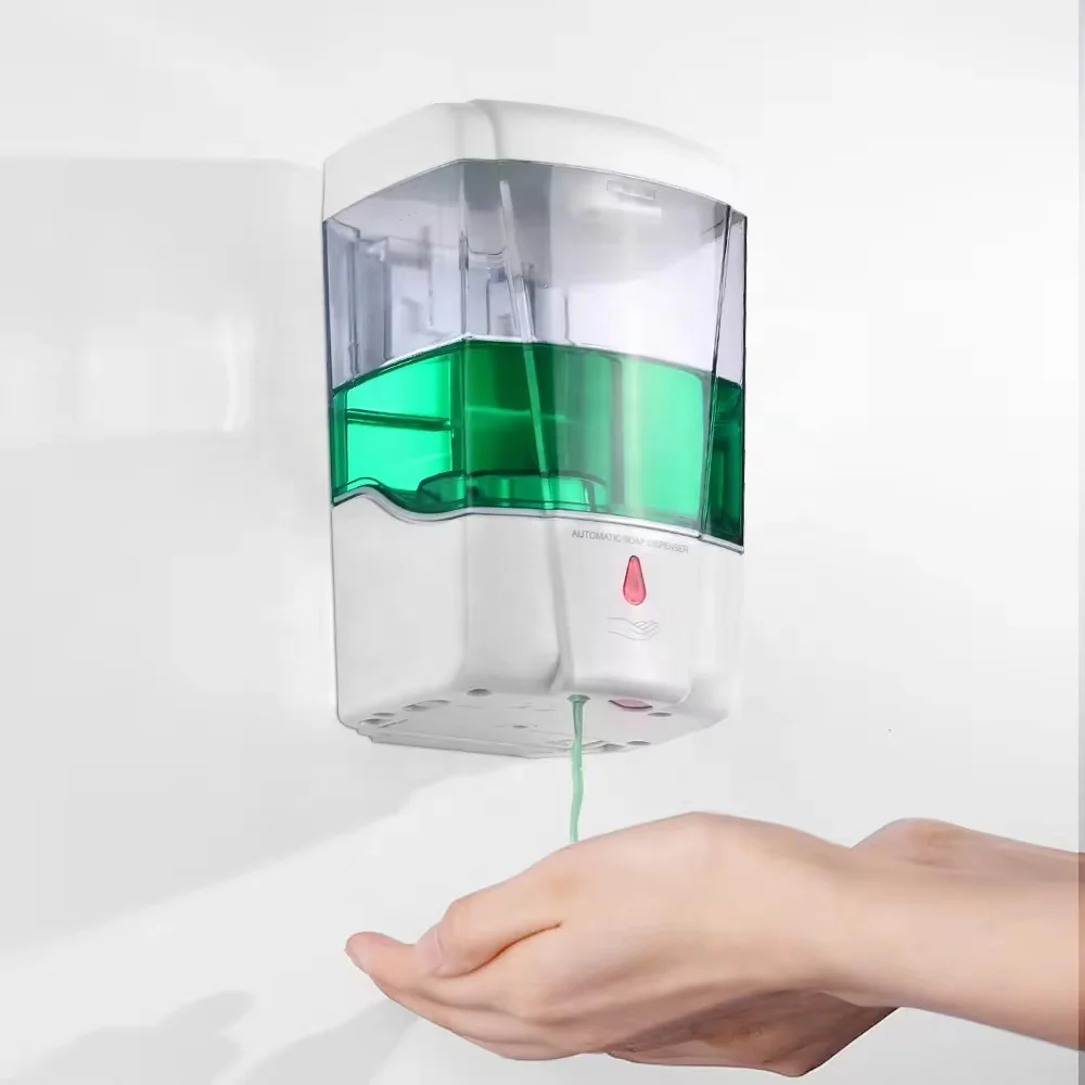 

Hommesanitiva 700ml Automatic Sensor Soap Dispenser Gel Drip Type Refillable ABS Material for Hand Washing in Factories