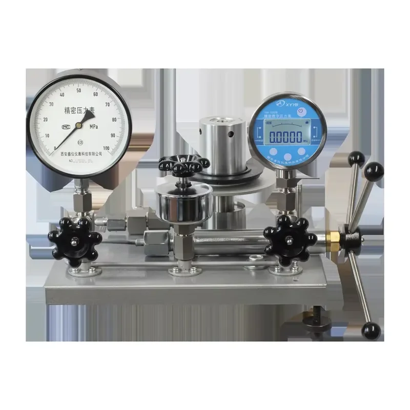 Piston Type YS-600 High Precision 0.05% Pressure Gauge Calibration Pressure Gauge Dead Weight Tester 1- 60 MPa 600bar