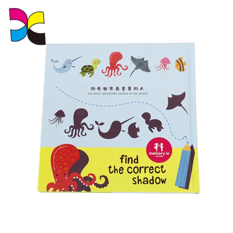 Stampa personalizzata Libro per uso educativo personalizzato Libro per bambini Libro pop up