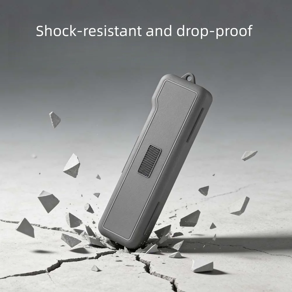 

Carrying Case for DJI Osmo Pocket 3,Portable Hard Case with Hook Drop Dustproof Protection Simple Solid Color Protective Sleeve​