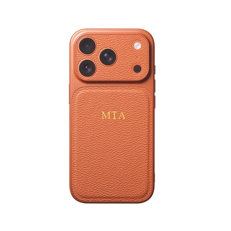 Gepersonaliseerde gouden/zilveren initialen lederen hoesje voor iPhone 15 14 13 17 Pro Max 14 16 Plus 17 Air Luxe lensbeschermhoesje