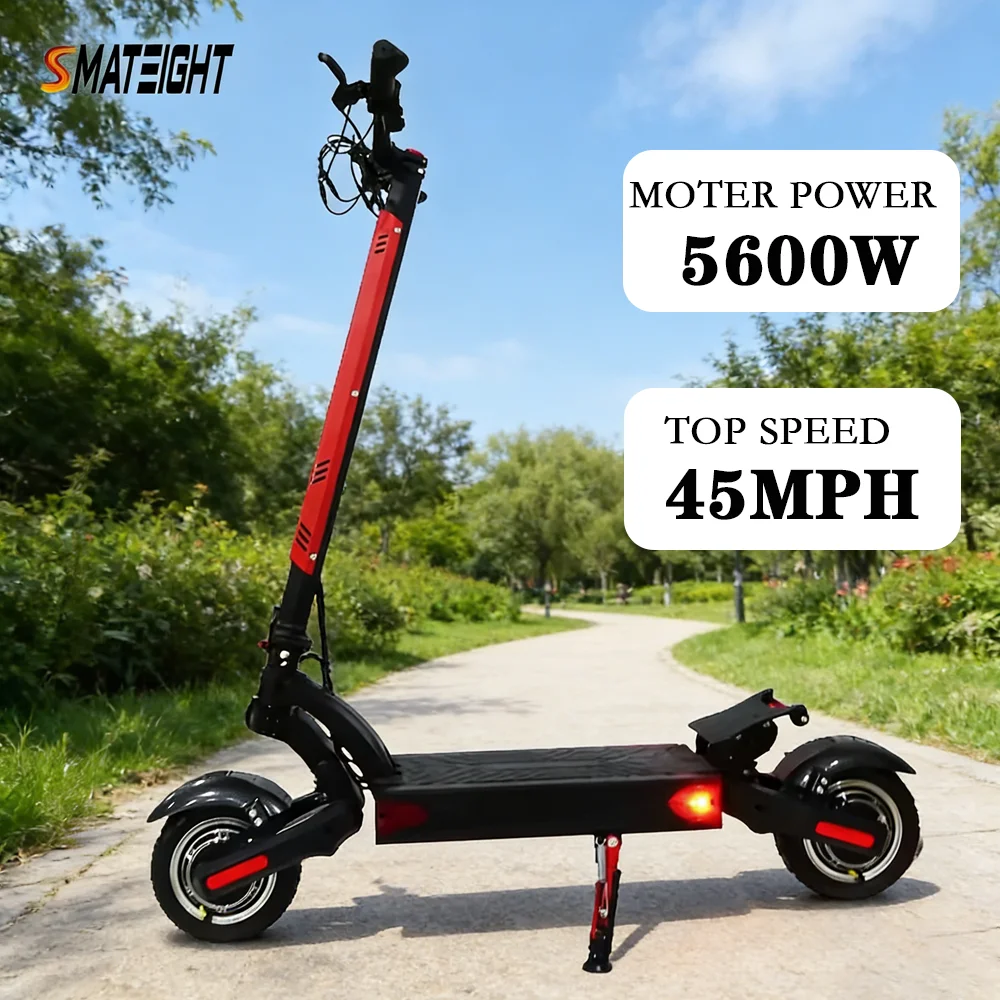 

E Scooter 52V 20AH Electric Scooter 5600W Motor Power E scooter 80KM/H Foldable Electric Scooters 10 Inch e scooters for adults