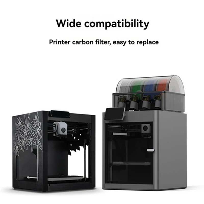 

AC57-5Pcs Замена воздушного фильтра для 3D-принтеров Bambulab X1/P1 — высокоэффективные детали очистителя воздуха