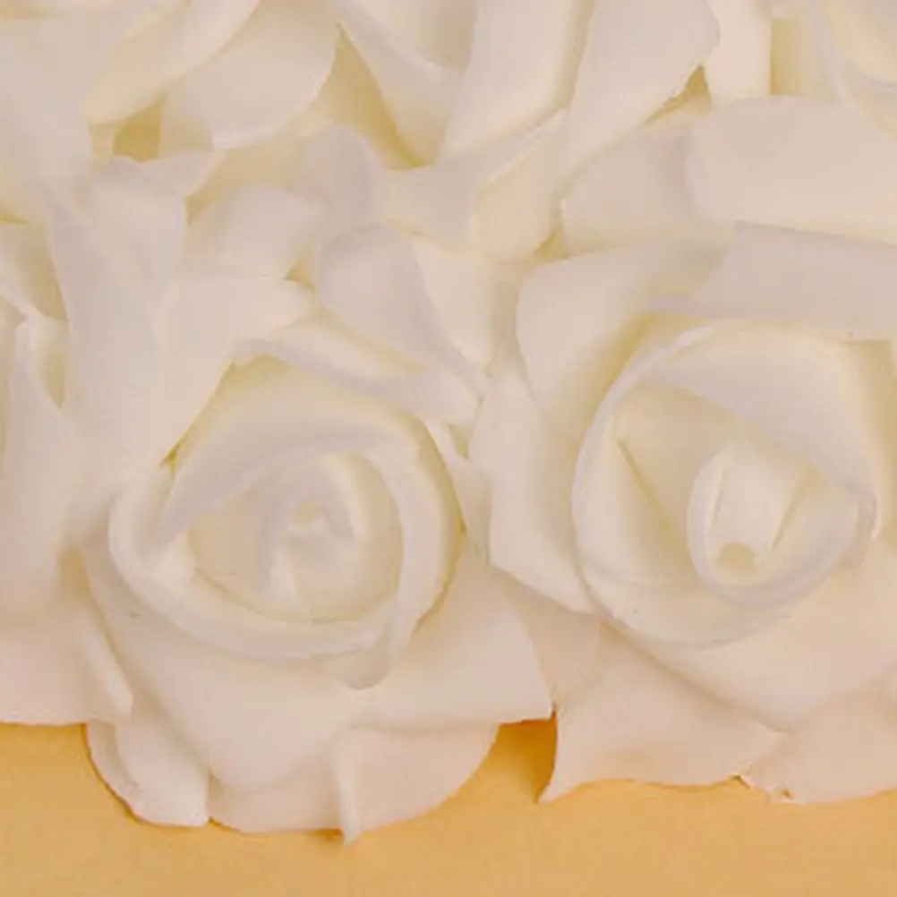 

Heart Shape Cake Ring Box White Round Rose Flower Pe Rhinestone Pearl Wedding Decor Valentine Gift Ring Cushion Bridal