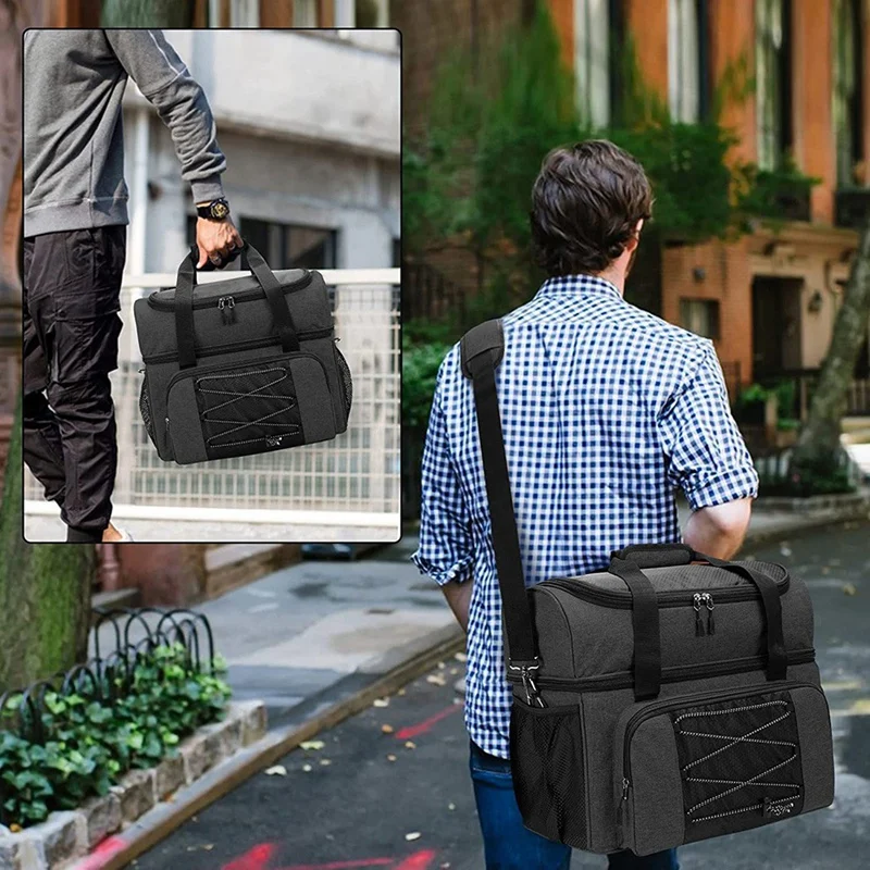 

Bowling Bag, Bowling Tote with Bowling Cups and Padded Divider HOT SALE