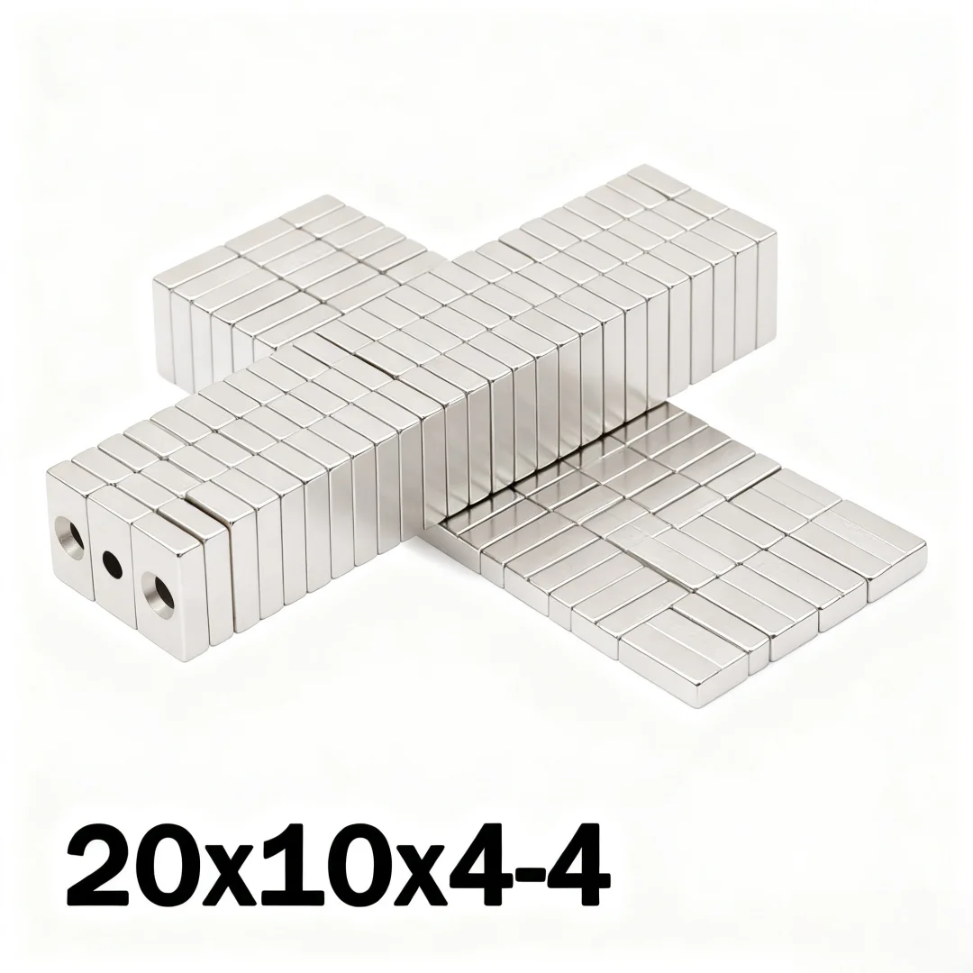 20x10x4-4mm Block imanes Refrigerator magnets for DIY Office Whiteboard Workshop