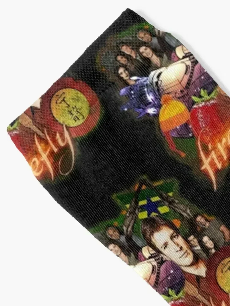 Firefly/Serenity Socks hockey floral Socks Girl Men's