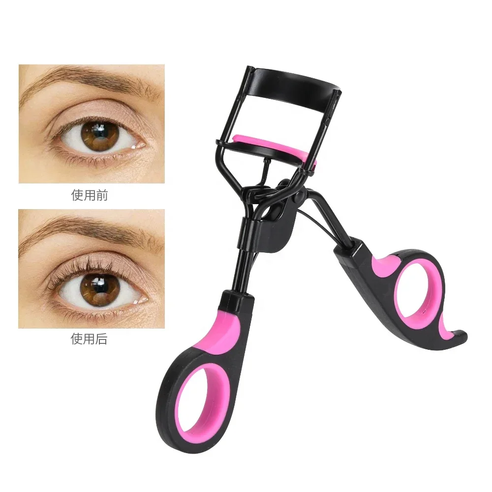 Eyelash Curler for Women Professional Eyelashes Curling Tweezers Clips Long Lasting Eyes Makeup Beauty Tools Fits All Eye Shapes