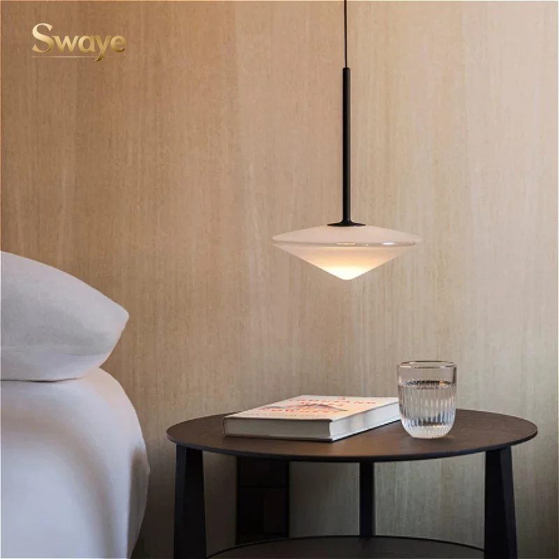 Mid-century Postmodern Restaurant LED Pendant Light Creative Minimal Room Bar Lamps Design Home Decor Indoor Ceiling Chandeliers