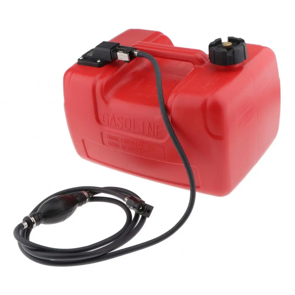 12L Marine Boat Fuel Tank with Connector Fit for Outboard Motors