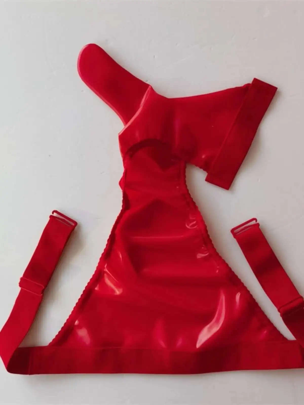 Latex Leather Underpants Men Lingerie Panties Plus Size Underwear Sexy Briefs