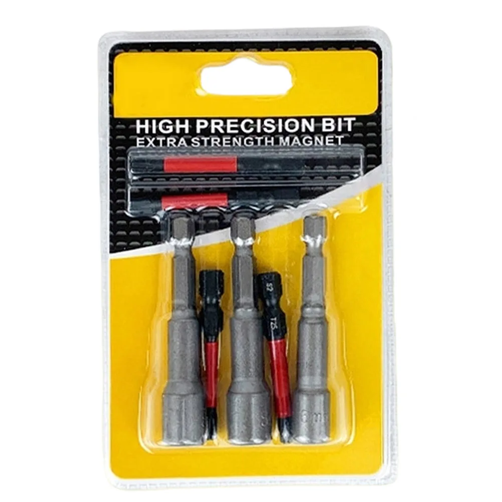 Compact Storage Tool Set Hand Tool Set Screwdriver Sleeve Magnetic Bit Set Double-Ended Option Chrome Vanadium Steel