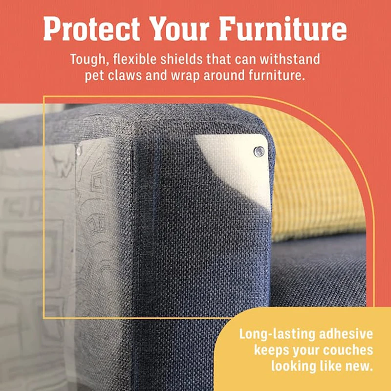 Cat Scraper Durable Sticker Cat Scratch Post Furniture Couch Sofa Chair Cabinet Protector Anti Cat Scratcher Paw Pads For Claw