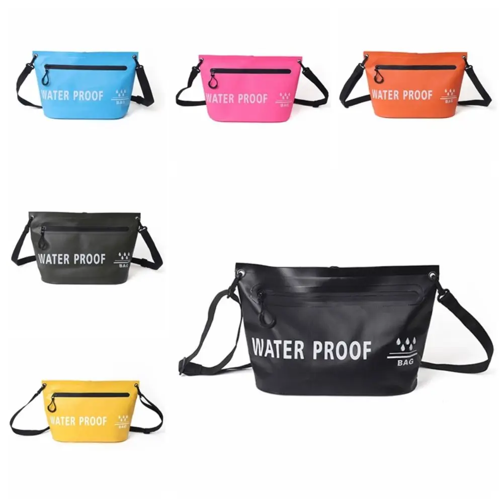 Cosmetic Bag 5L Waterproof Dry Bag Small Body Size Waterproof Crossbody Bags Adjustable Rainproof Travel Handbag Pack Kayaking