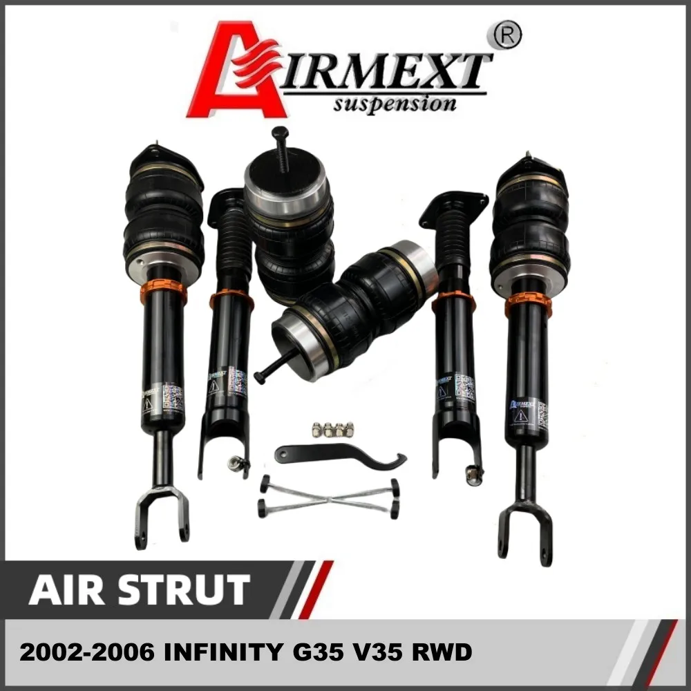 For INFINITY G35 V35 RWD (2002-2006)/AIR STRUT coilover+air spring assembly /Auto parts/chasis adjuster/ air spring/pneumatic