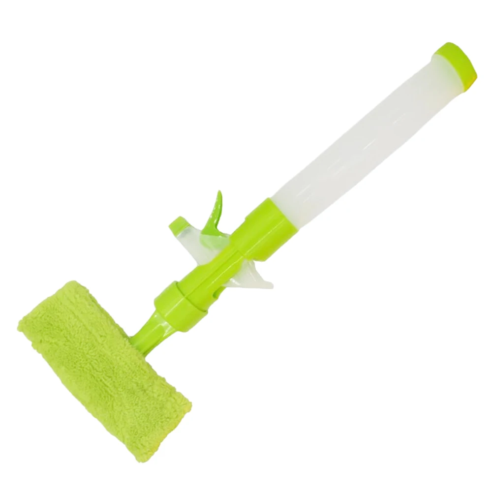 

Double Sided Glass Cleaner Squeegee Tool Orange Lightweight Practical Car Wash Kit Window Cleaning Brush Screen Tool
