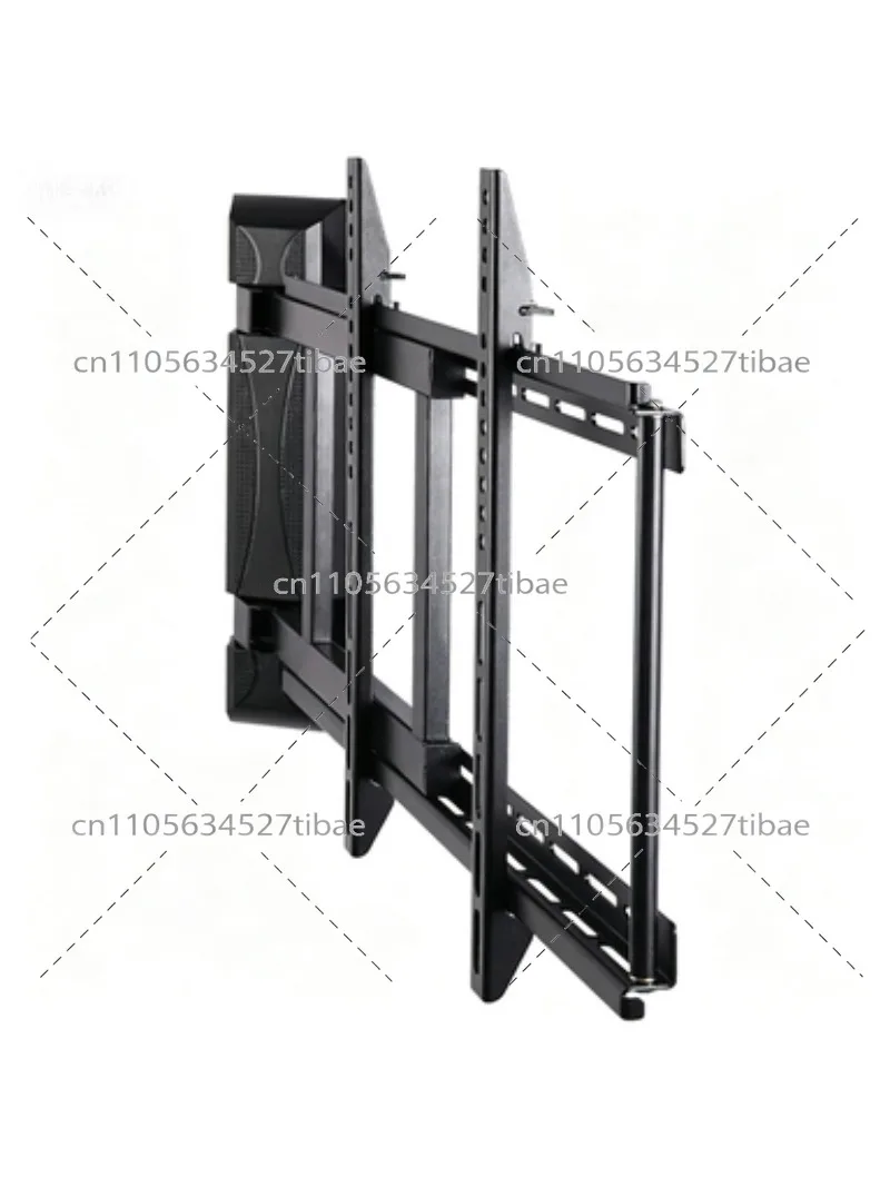 Wall Mounted Electric TV Stand with Remote Control, 90 Degree Flip Rotation, Fits 32-55 Inch TVs