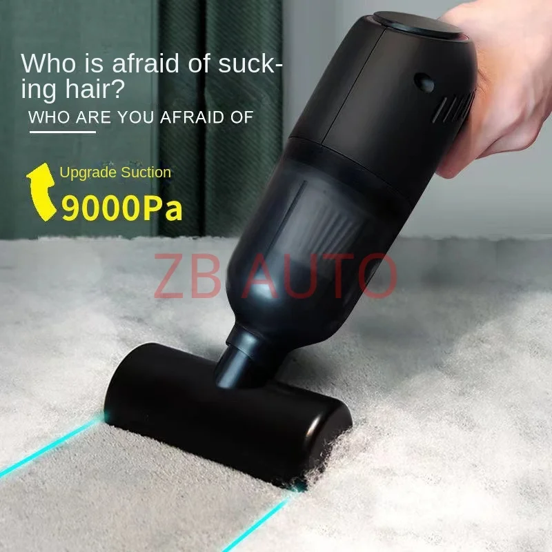 Car vacuum cleaner car wireless charging high power handheld mini car handheld small household wet and dry use