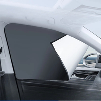 1-4Pcs Car Side Window Sun Shade Curtain Summer Sun Protection Sunshade Cover UV Reflective Magnetic Car Privacy Curtains