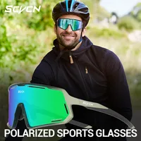 Kapvoe New Men UV400 Polarized Cycling Glasses Bicycle Eyewear MTB Sunglasses Women Sports Goggles Skating Road Cycling Eyewear