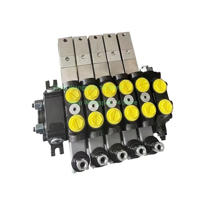 DCV60 DCV100 Hydraulic Monoblock Valve Manual Pneumatic Control Wrecker Garbage Truck Parts