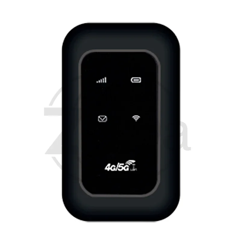 Portable 4G LTE Pocket WiFi Router SIM Card Supported Mobile Hotspot Device for Travel & Car Use