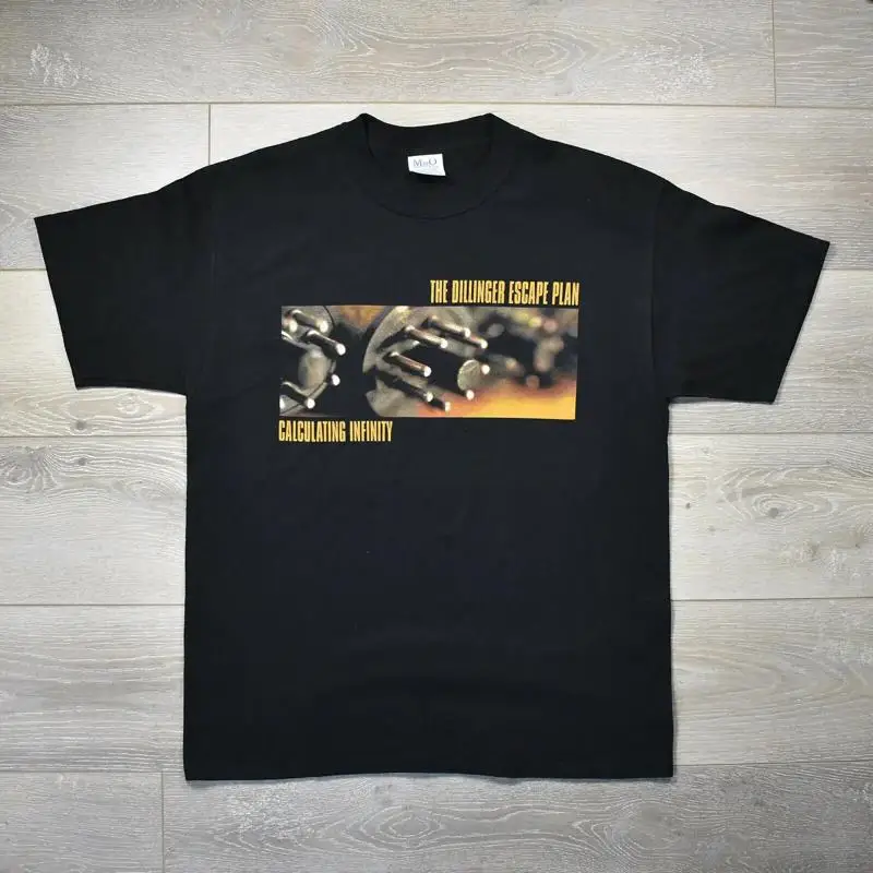Vintage 1999 The Dillinger Escape Plan Shirt - L Rock Band Converge Norma Jean