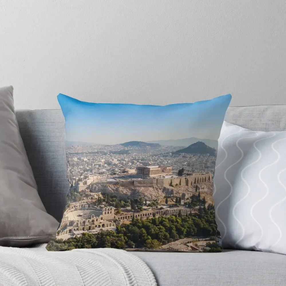 

Acropolis Athens Throw Pillow Marble Cushion Cover Decorative Sofa Cushions autumn pillowcase pillow