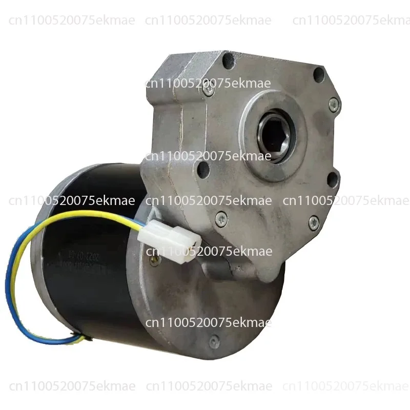 12V/24V for DC Motor 600W 45RPM, Agricultural Gear Motor with Sprocket for Fertilizer Rotary Tiller Machinery