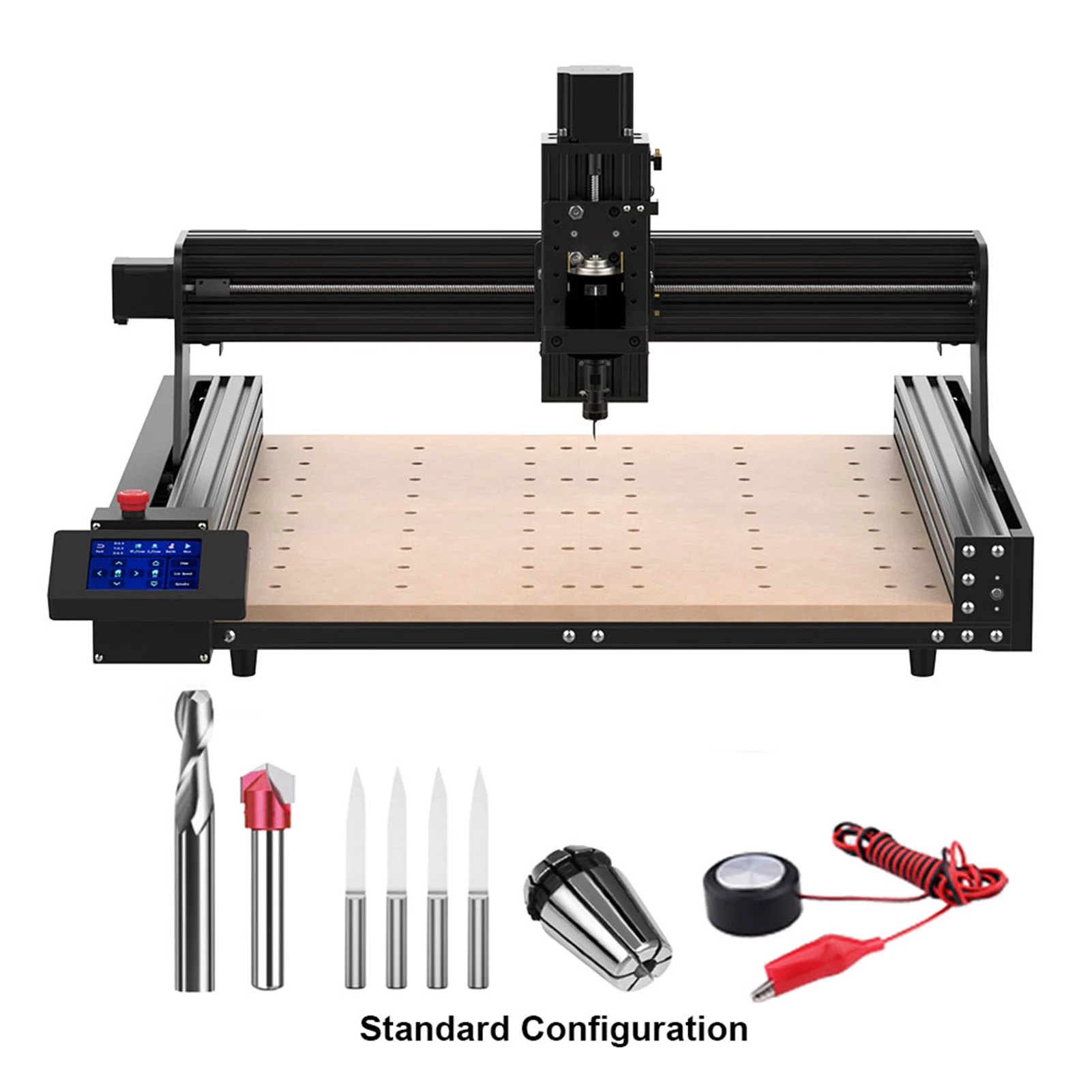 TWOTREES TTC-450 Engraver Engraving and Cutting Machine 80W Power 775 Spindle Motor 460x460x80mm Work Area For MDF/PVC/Acrylic