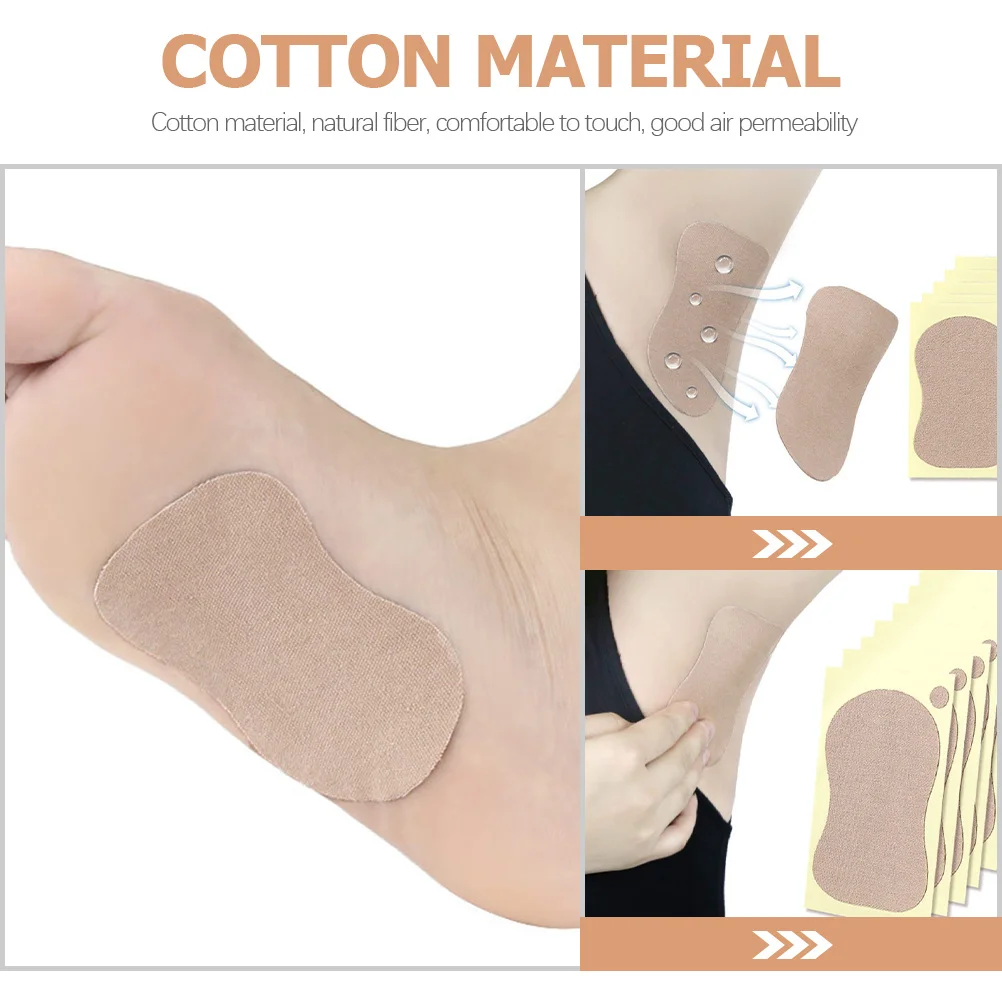 10 قطع من وسادات العرق تحت الإبط ماصة للصيف ودرع الإبط لحماية العرق للاستعمال مرة واحدة للرجال والنساء