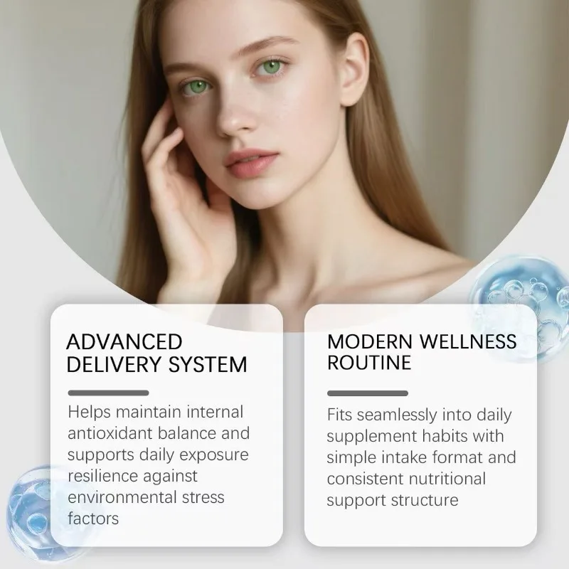 Liposomal Glutathione Supplement - Antioxidant Cell Health Support 60 Capsules