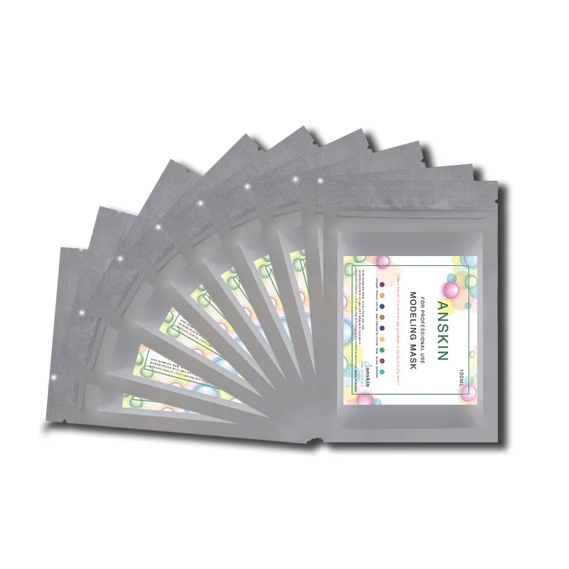 ANSKIN Modeling Mask Powder 100ml Hot DIY SPA Collagen Hyaluronic Acid Soft Face Care Korea Cosmetics