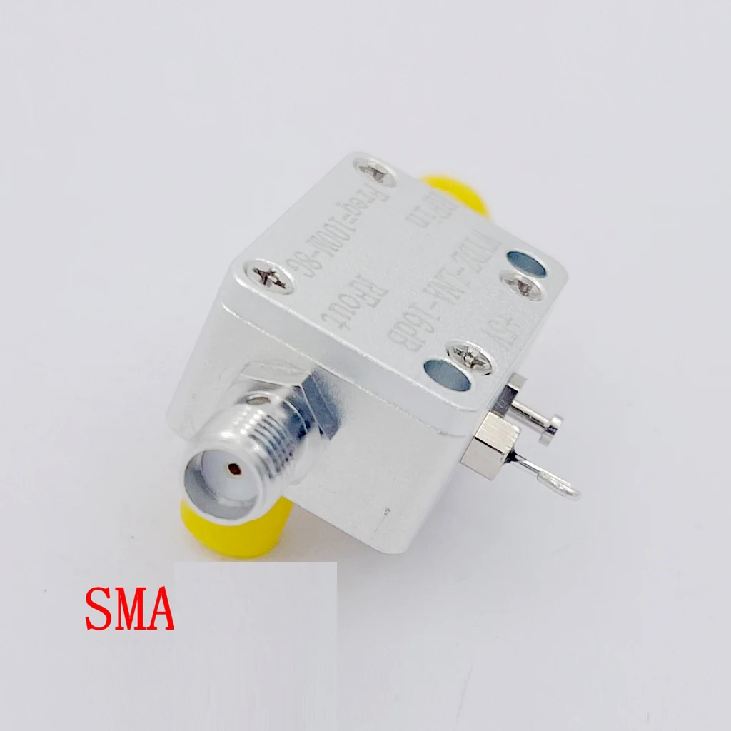 Imagem -03 - Amplificador rf Lan para Receptor de Rádio Ham Banda Larga de Baixo Ruído Mixer Receptor Nível Driver Planicidade 100mhz8ghz 16db