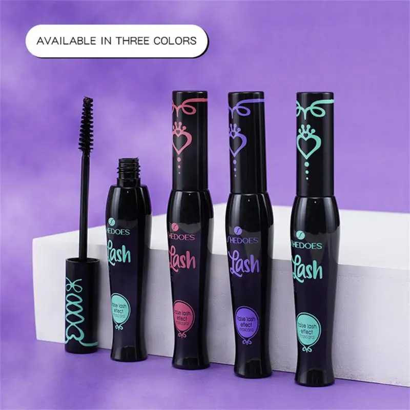 InjFiber-Mascara waterproof noir pour les cils, extension capillaire, ne se décolore pas, brosse durable