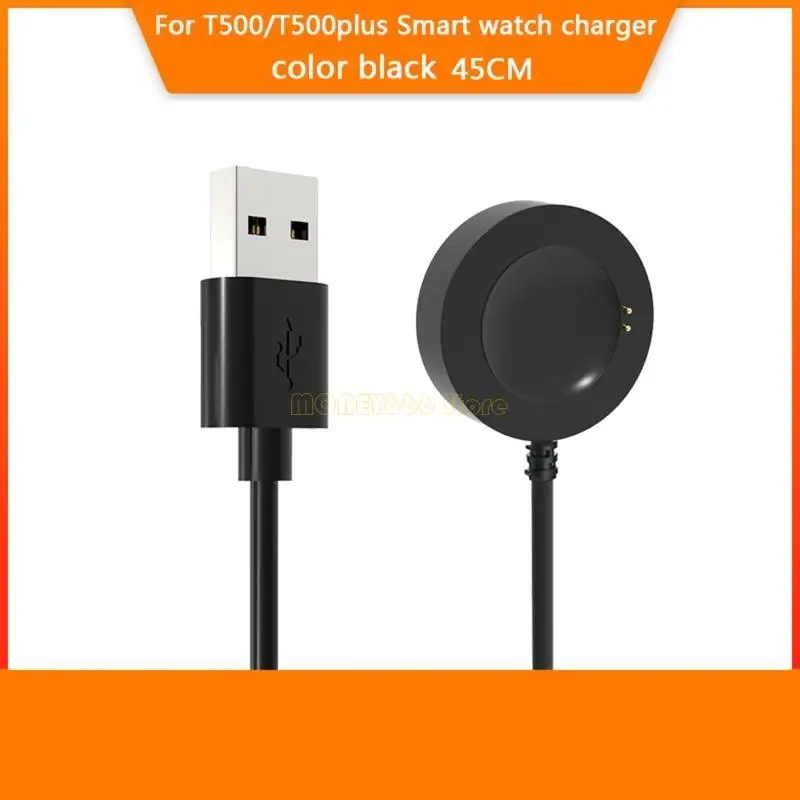 F62C Power Adapter Cradle Cradle Dock Cracket Base для T500 T500Plus для портативного кабеля быстрого зарядки для часов