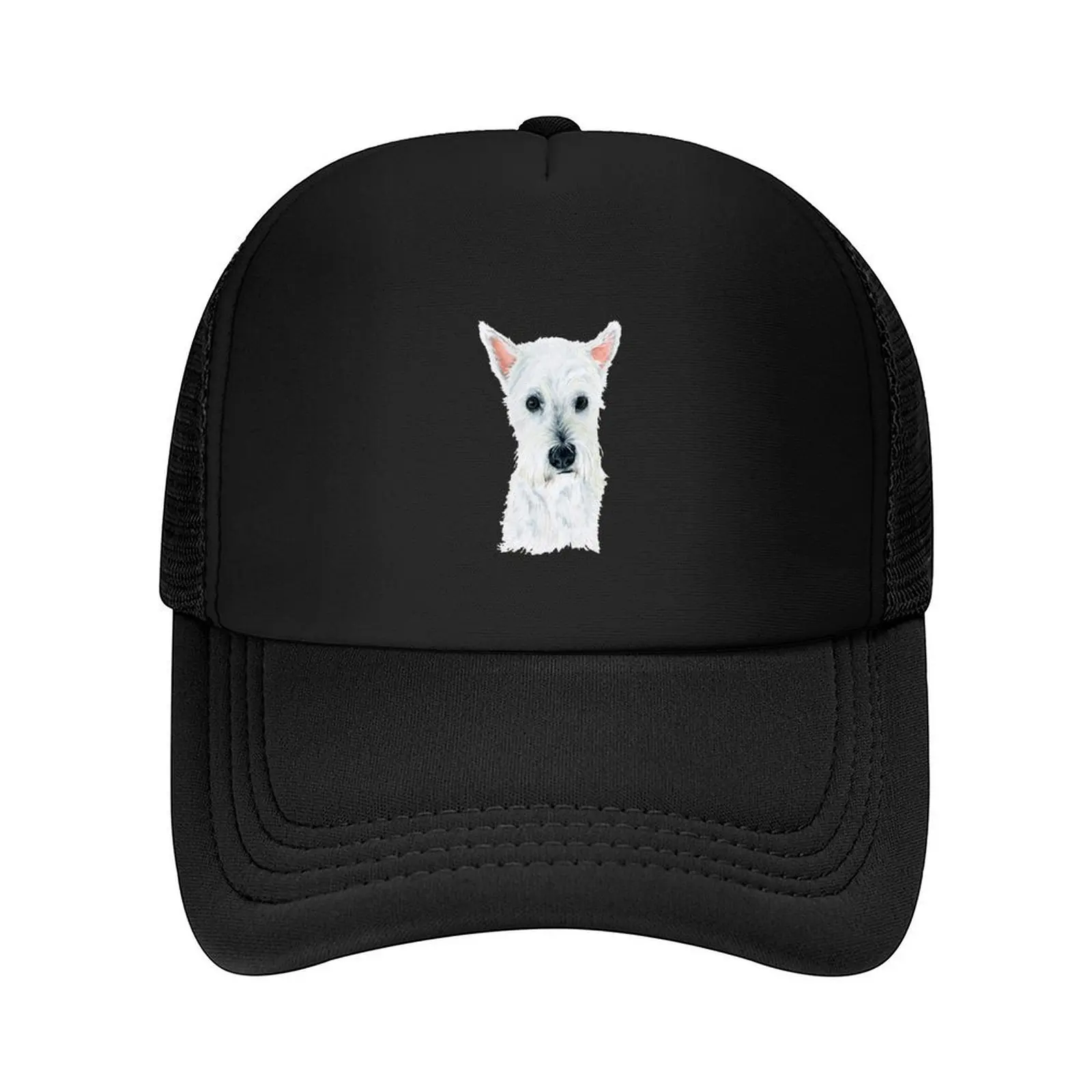 

West Highland White Terrier Baseball Cap Wild Ball Hat Streetwear Golf Hat Luxury Hat Woman Hats Men's