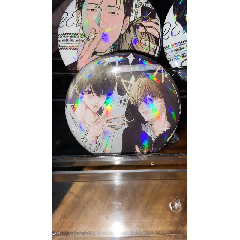 Negative Love Acrylic Keychain Hyeon Jaemin Song Taeyun Korean Manhwa Comic Con Free Trade Gift Luggage Identifier Tag Keyring