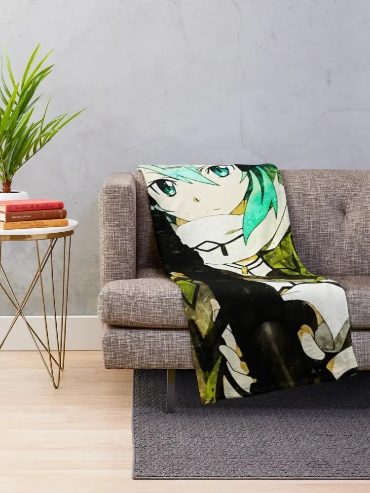 Sinon Sword Art Online Throw Blanket Decorative Sofa Sofas Blankets