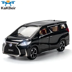 1:24  Lexus LM300H Diecast High SimulationAlloy Car Model Sound Light Boy Toys 6 Doors Can Open Children Gift Collection