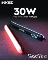INKEE GCA30C Full Color RGB Tube Light 30W 2000k-10000k Air Inflatable Fill Light Portable Handheld LED Light Stick, Length 90CM
