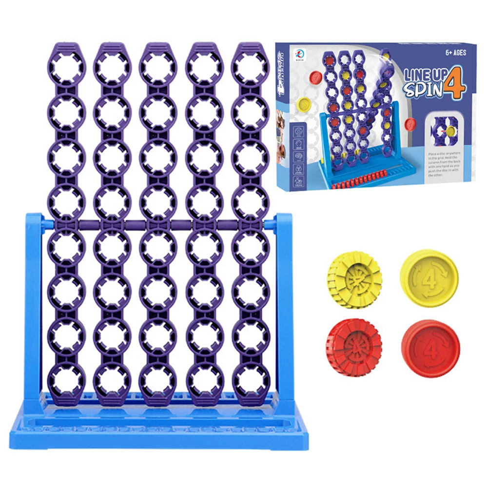 Connect 4 Spin Game Connect 4 Grab and Go Game Features Spinning Connect 4 Grid Jumbo 4-to-Score Giant Games for Family and Kids