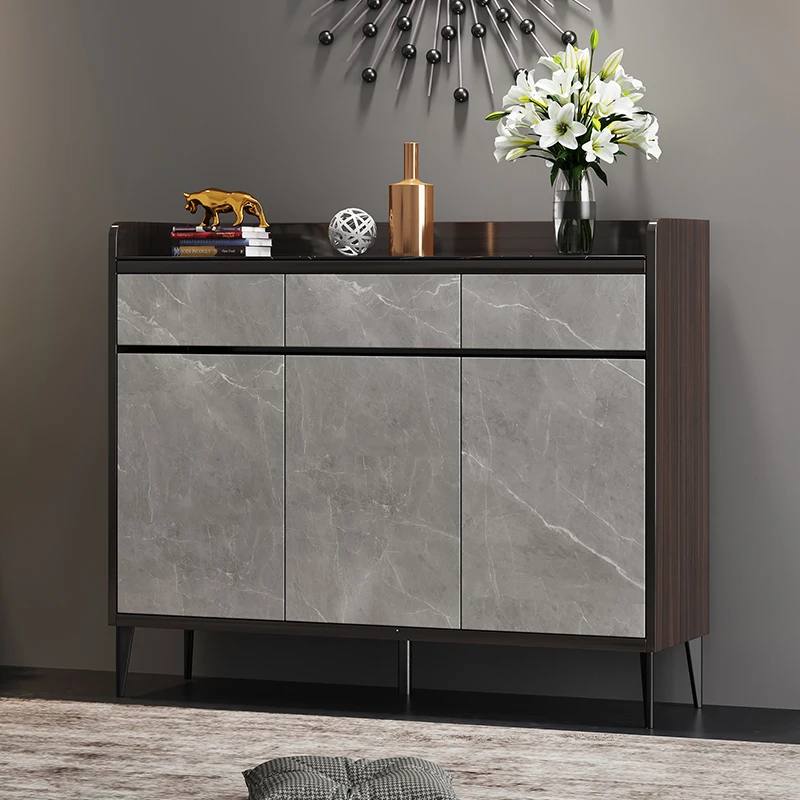 

Luxury Designer Shoe Cabinet Organizer Storage Mobile Living Room Wooden Slippers Shoe Shelf Vertical Zapatero Home Furniture