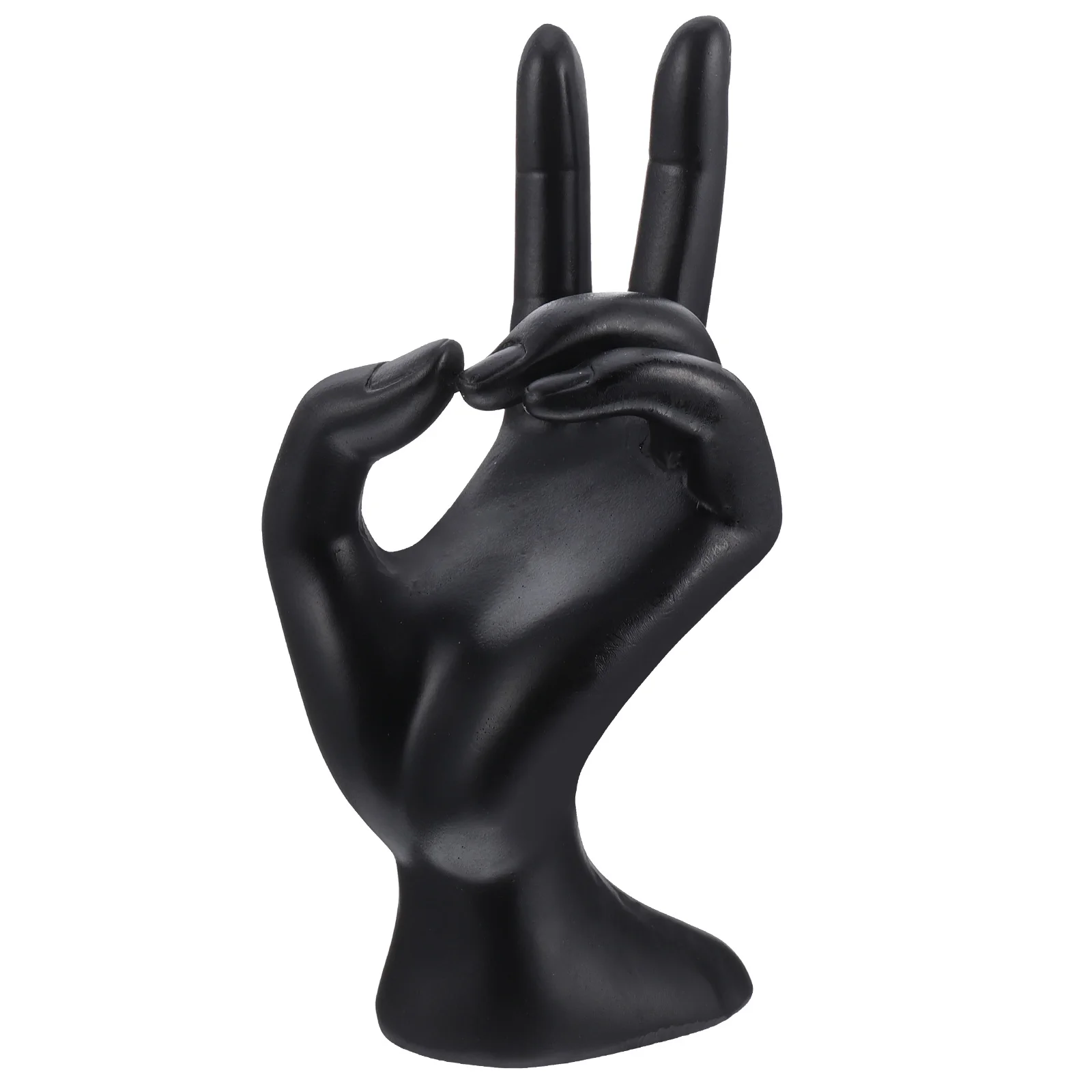 

Resin H for Jewelry Holder H Model Display on Desk Ring St Table Shop Home Gifts Foldable Ring Holder St