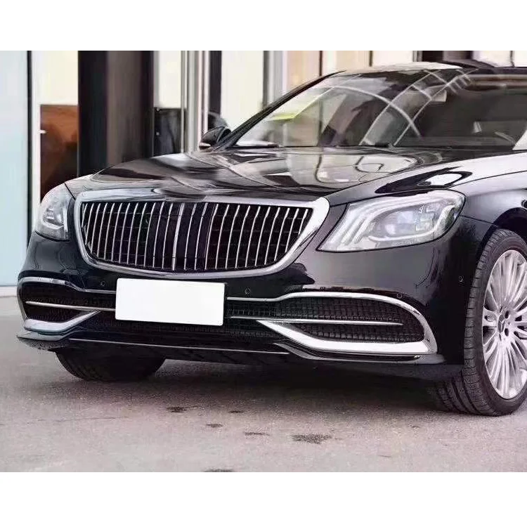 قطع غيار السيارات W222 ترقية 2020 نمط BodyKit شواء LED المصابيح الأمامية المصابيح الخلفية مصدات طقم الجسم ل 2014-2017