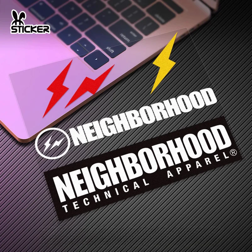 NBHD lightning sticker NEIGHBORHOOD camping trendy brand decorative waterproof reflective sticker car wholesale sticker