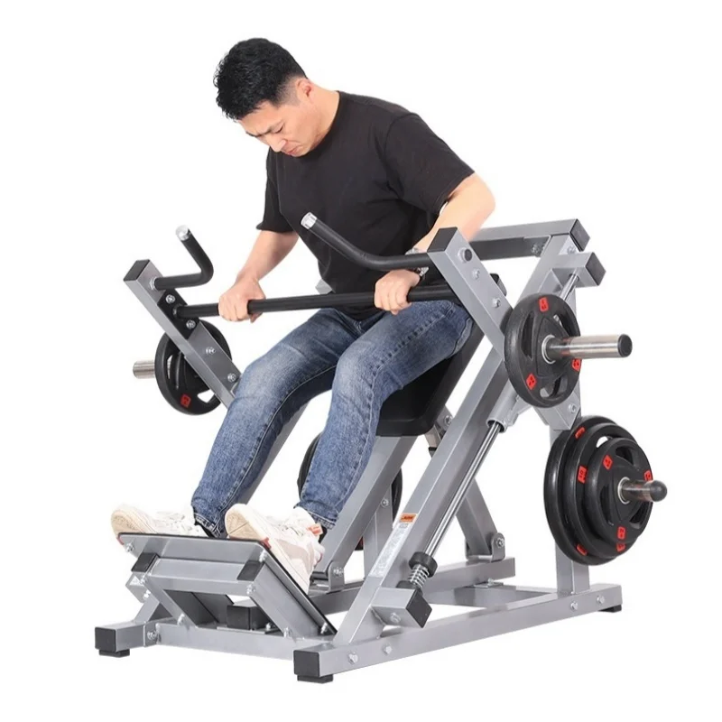 Bend rowing machine T-shaped back pull standing position and comprehensive back and arm strength training device rowing machine
