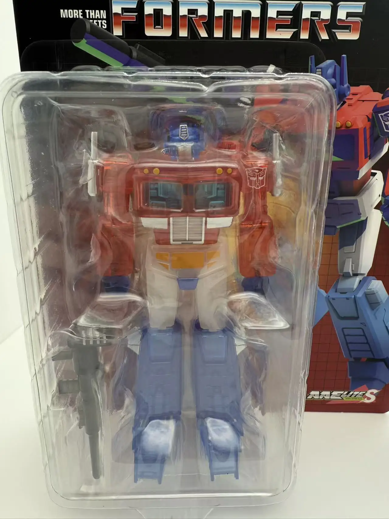 Op voorraad WF Venue Limited Audi Double Diamond Transformed Toys Kleurrijke AAE-serie OP Commander Megatron-combinatie