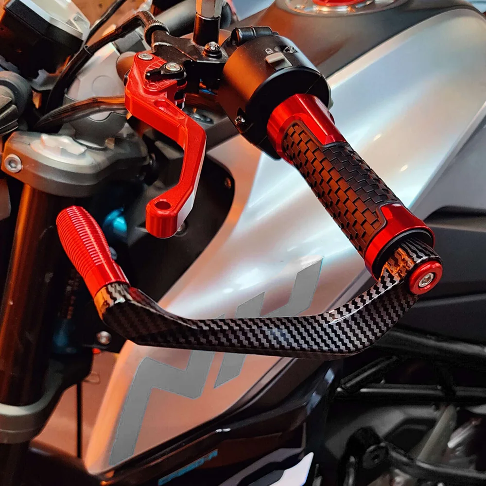 FOR KAWASAKI NINJA ZX-6R ZX6R ZX636R ZX6RR Motorcycle Accessories Handguard Handlebar Grips Brake Clutch Lever Guard Protector